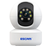 Cámara IP WiFi ESCAM QF005 3MP de 2,4 GHz inalámbrica con PTZ, fuente de luz dual, detección de movimiento, intercomunic