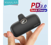 KUULAA Mini Banco de Energía 5000mAh Power Bank QC PD Carga Rápida para iPhone 14 13 12 Batería Externa Cargador Portáti