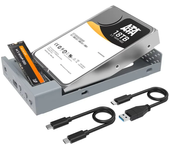 MAIWO Caja de SSD M.2 NVMe NGFF de 10 Gbps para disco duro externo SATA de 2.5 "3.5" pulgadas Cuerpo M2 NVMe NGFF SSD co