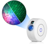 Proyector de Estrellas Inteligente Tuya WiFi Proyector láser de cielo estrellado Luz nocturna parpadeante LED Colorida A