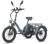 [EU DIRECT] FAFREES F20 MATE Bicicleta eléctrica 48V 21Ah batería 500W motor neumáticos anchos de 20*3.0 pulgadas 90-115