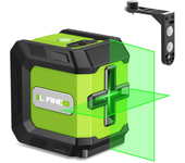 Nivel láser de línea verde cruzada de 360 grados Mini con batería de litio de 2400mAh. Modos de luz versátiles que inclu