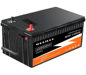 Batería de 24V 100Ah LiFePO4 Power Bank 25.6V con BMS incorporado para sistema de energía solar RV House Trolling