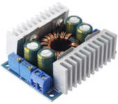 Módulo de alimentación ajustable de subida y bajada automática Geekcreit® de 8A DC5-30V a DC1.25-30V y 150 KHz con prote