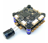 Controlador de vuelo DarwinFPV Betaflight F4 OSD de 30.5x30.5mm con BEC de 10V 4.5V 3.3V y ESC Stack 4IN1 de 50A BL_S 2-