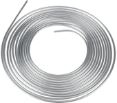 Línea de freno de tubo de cobre de 25ft 3/8'' OD de acero con recubrimiento de zinc plateado Tubo de combustible