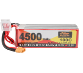 Batería ZOP Power 22.2V 4500mAh 100C 6S LiPo con enchufe XT60 para RC Drone