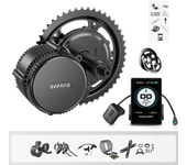 [EU DIRECT] Kit de conversión de bicicleta eléctrica BAFANG BBS01B 36V 350W con motor central y pantalla LCD P860ML, pla