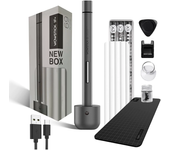 Destornillador eléctrico Wowstick 1F+ 64 en 1 Modo dual Inalámbrico 3 luces LED Batería de iones de litio Puntas de torn