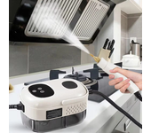 Limpiador de vapor digital de alta temperatura multifunción con pantalla táctil portátil de limpieza profunda de usos mú