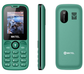 MKTEL M2023 GSM de 1.77 pulgadas Doble tarjeta SIM Doble espera 800mAh FM Doble linterna Botones grandes Altavoz Móvil