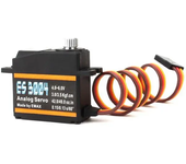 EMAX ES3004 17g 3.5kg 0.13sec 23T Servo Analógico de Engranaje Metálico para Avión RC (Versión Mejorada ES3104))
