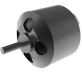 Motor sin escobillas de 2216 1400KV de Volantexrc, pieza de repuesto para el avión RC Ranger 2000 V757-8 con una enverga