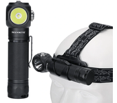 Linterna LED SEEKNITE SST40 2000LM con alcance de 200 metros y linterna frontal 21700 Lanterna de alta potencia para pes