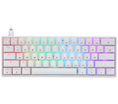 Teclado mecánico SKYLOONG GK61 con 61 teclas intercambiables en caliente, interruptores ópticos Gateron RGB Type-C progr