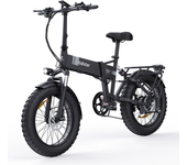 [EU DIRECT] Ridstar H20 Bicicleta eléctrica 48V 15Ah Batería Motor de 1000W Llantas de 20 * 4.0 pulgadas 60-80KM de auto