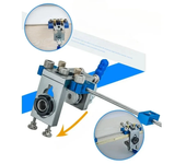 Carpintería 3 en 1 Plantilla para ensamblajes con tarugos Dowel Cam Jig Armarios de madera Perforación de agujeros de go