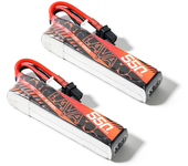 2 PZS BETAFPV LAVA 2S/3S/4S 550mAh 75C Batería XT30 para Meteor85/Pavo Pico/Pavo20/Pico Dron de Carreras FPV
