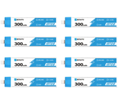 8PCS Batería BETAFPV BT2.0 4.35V 300mAh 1S 30C para drones FPV Cetus Lite/Cetus/Moblite7