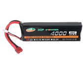 Batería LiPo de XF POWER 7.4V 4000mAh 60C 2S con enchufe T Deans para dron RC