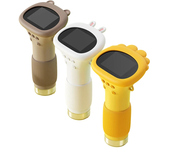 Microscopio portátil para niños 1000X con cámara de 2 MP, pantalla IPS de 2.0 pulgadas, 8 LED, batería recargable y enfo