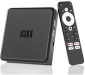 Kinhank G1 Android 11.0 Caja de TV con Netflix 4K Certificado por Google Amlogic S905X4 4+32G WiFi6 Compatible con BT5.0