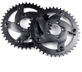 [EU Direct] Rueda dentada de cadena para motor eléctrico de 40T/42T/46T/48T para kits de motor de bicicleta eléctrica BB