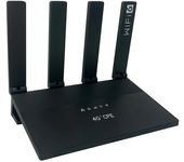 Router WR800 4G LTE WiFi 6 con 4 puertos Gigabit,ranura para tarjeta SIM,red en malla,antenas externas,Internet de alta