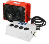Hcalory 12V/24V Ventilador portátil de aire acondicionado para automóviles con refrigeración por agua