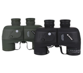 Prismáticos Porro HD Militares 10X50 para caza marina y observación de aves, a prueba de agua, con visión nocturna Mille