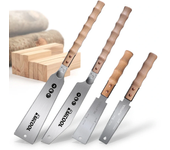 Sierra de mano de madera flexible de 13/22 pulgadas con hoja de acero SK-5, diseño ergonómico, cambio de hoja sin llave,