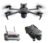 KEHRC P7 MAX GPS 10KM Repetidor 5G Digital FPV con video 4K 30fps HDR Cámara gran angular con zoom 5X Gimbal EIS de 3 ej