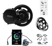 [EU DIRECT] Kit de Conversión de Bicicleta Eléctrica con Motor Medio BAFANG BBS02B 48V 500W con Pantalla de Visualizació