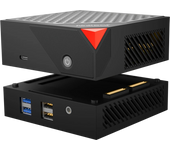 Ninkear MBOX 6 2 en 1 PC Modular Magnético Mini AMD Ryzen 5 6600H 16GB DDR5 512GB SSD WIFI6 BT5.2 Windows 11 Pantalla Tr