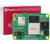 Módulo de Cálculo Raspberry Pi 5 CM5 SoC Quad-Core Cortex-A76 2GHz 16GB LPDDR4 64GB eMMC WiFi de Doble Banda Bluetooth 5