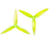 2 pares / 6 pares Gemfan 493D Zoe 4932 5 pulgadas hélice 3 palas 3D PC 5 mm agujeros para drones FPV de carreras freesty