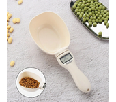 Cuchara medidora electrónica para alimentos, báscula digital para alimentos para perros y gatos, taza medidora de cocina