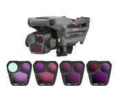 Juego de filtros para lente de cámara BRDRC VND2-5 STRA NIGHT UV CPL ND8/16/32 ajustable para DJI Mavic 3 PRO Drone Quad