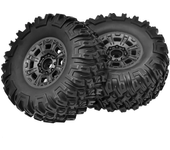 Neumáticos y llantas de camión de escalada Monster Rock Crawler actualizados 1/10 RC Car Wltoys MJX SCY Vehículos todo t