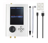 Transceptor de radio portátil con pantalla táctil de 3.2 pulgadas HackRF One V1.7.3 + Portapack H2 con batería incorpora