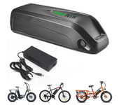 [UE/EE. UU. Directo] HANIWINNER HA193 Batería de bicicleta eléctrica de 48V 13Ah 624W Recargable Batería de iones de lit