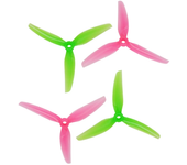 2 Pares / 10 Pares HQProp Ethix S3 Sandía 5031 5x3.1 Hélice de 5 Pulgadas de 3 Palas de Poli Carbonato para Drone RC de