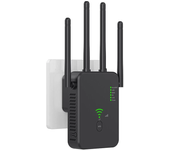 Repetidor inalámbrico de señal WiFi 300Mbps 1200Mbps WiFi Booster Extensor de WiFi de doble banda 2.4G / 5G Amplificador