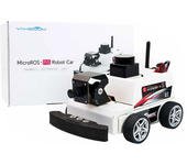 Kit de robot de coche Yahboom Raspberry Pi 5 ROS2 con soporte TOF Lidar para reconocimiento visual de IA, mapeo SLAM y n