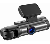 Cámara para automóvil M8 1440P Ultra HD para grabar la parte delantera e interior del automóvil, DVR IPS HDR, imagen de