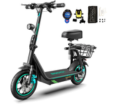 [EU DIRECTO] Patinete eléctrico plegable BOGIST M5 PRO+ con asiento Batería de 48V 13Ah Motor de 500W Neumáticos de 12 p