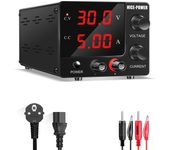 Fuente de alimentación mini NICE-POWER SPS-E305 de 0-30V 0-5A con ajuste de codificador de alta precisión, diseño elegan