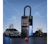 Inflador de neumáticos inteligente de 80W 150PSI 2x2000mAh Mini bomba de aire digital para coche bicicleta motocicleta c