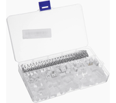 Kit de 460pcs Conector JST-XH 2.54mm Macho/Hembra Terminal de Cable de Bloque de 2/3/4/5/6 Pines