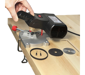 Sierra de corte inglete mini 7800 RPM eléctrica con cable, cuchillas de acero de alta velocidad para cortar madera, plás